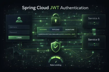 Spring Cloud JWT Authentication - Project Preview